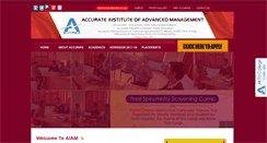 Desktop Screenshot of aiam.in
