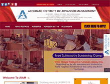 Tablet Screenshot of aiam.in